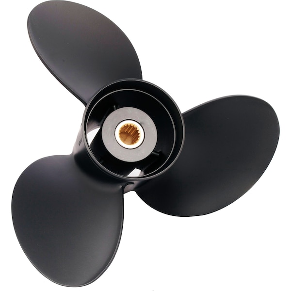 Solas Solas 8611-158-15 Amita 3 Plus Aluminum 3-Blade Propeller-RH, 15.8" Diameter x 15" Pitch x 19-Spline 8611-158-15 - main